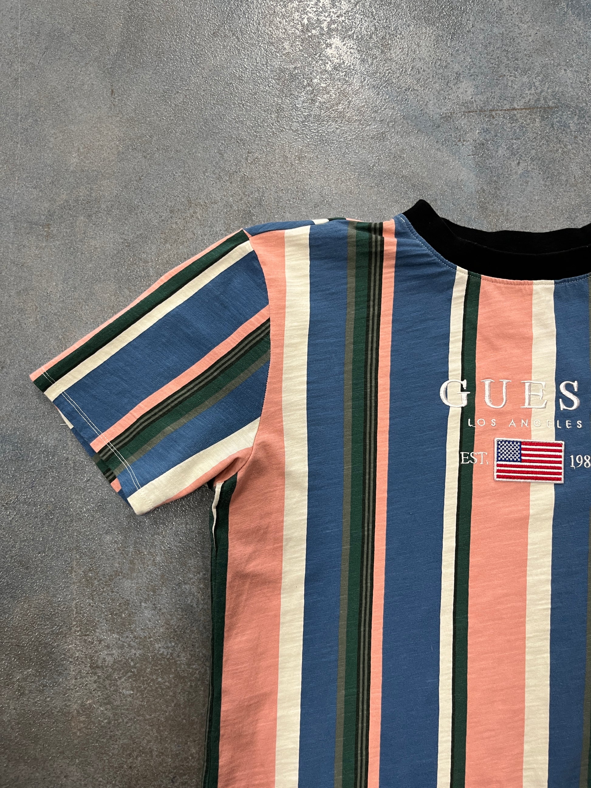 VTG 90's GUESS Jean Shirt Multi Color Light OTF