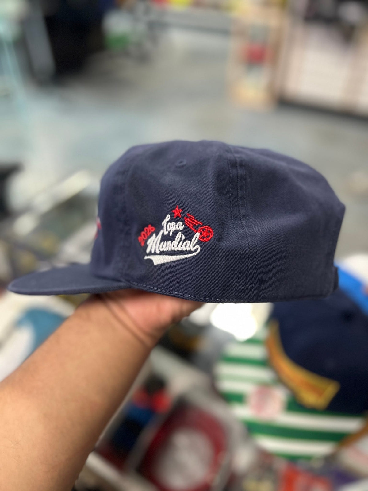 Custom 2026 FIFA World Cup Navy Hat
