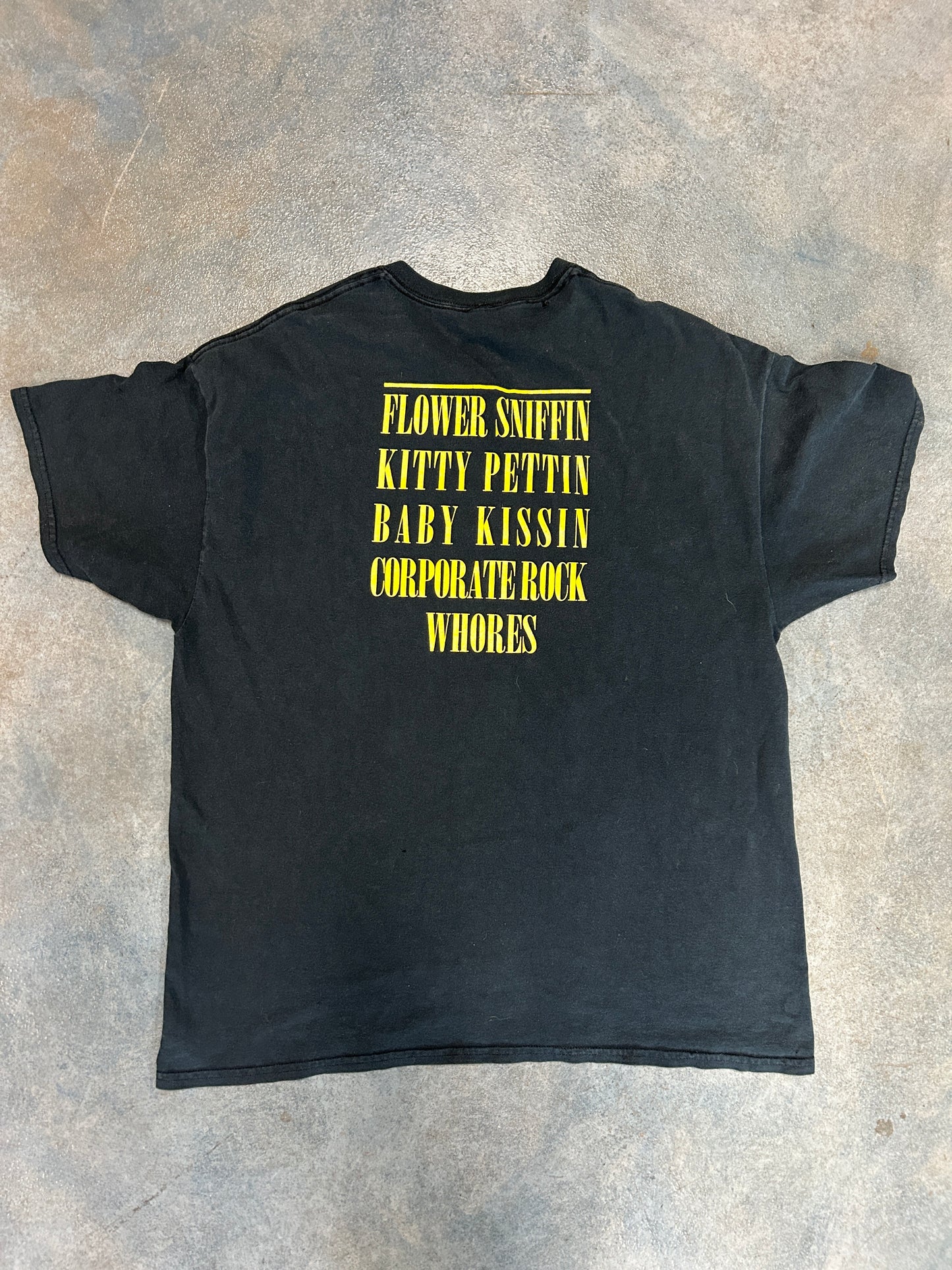1992 OG Nirvana Smilie Face Black Tee (TC)