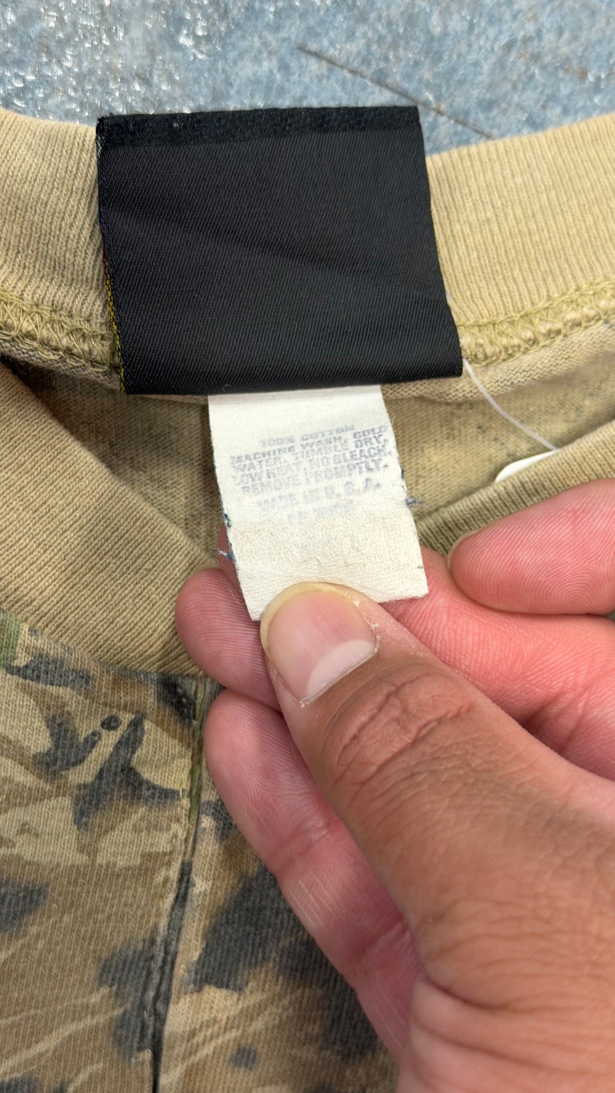 Vintage Camo Realtree Button Up