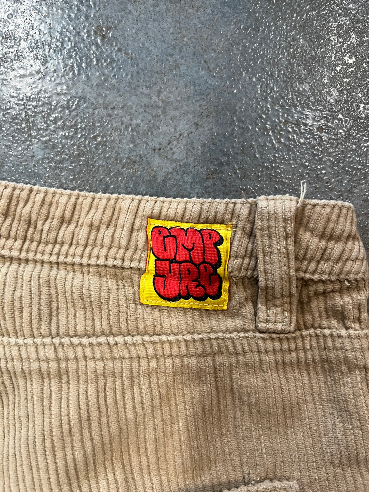 Tan Empire corduroy pants W34