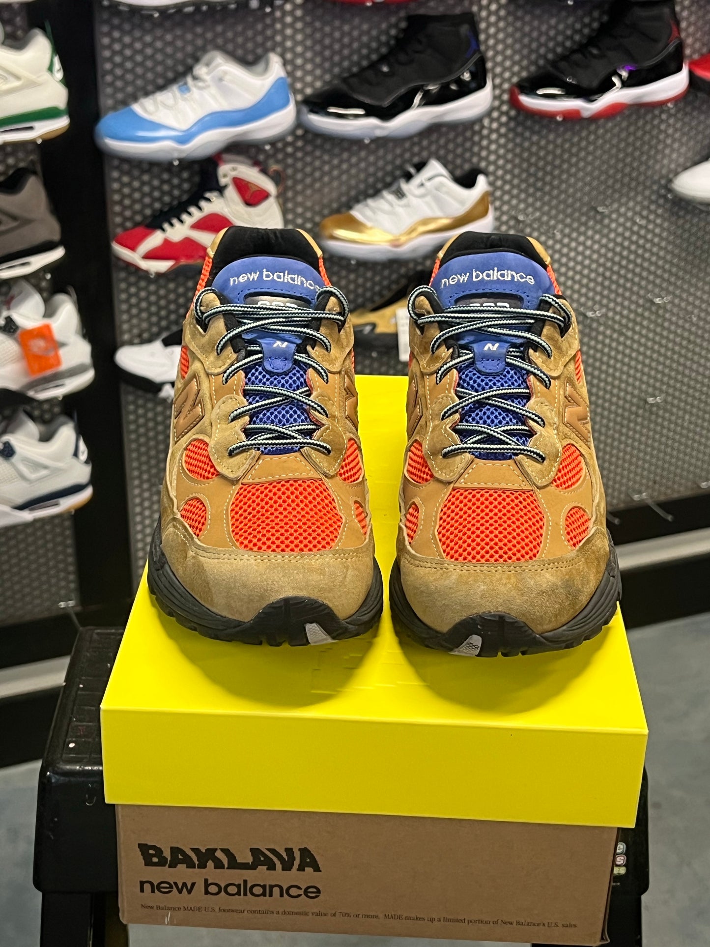 New Balance 992 MiUSA Action Bronson Tiger Eye
