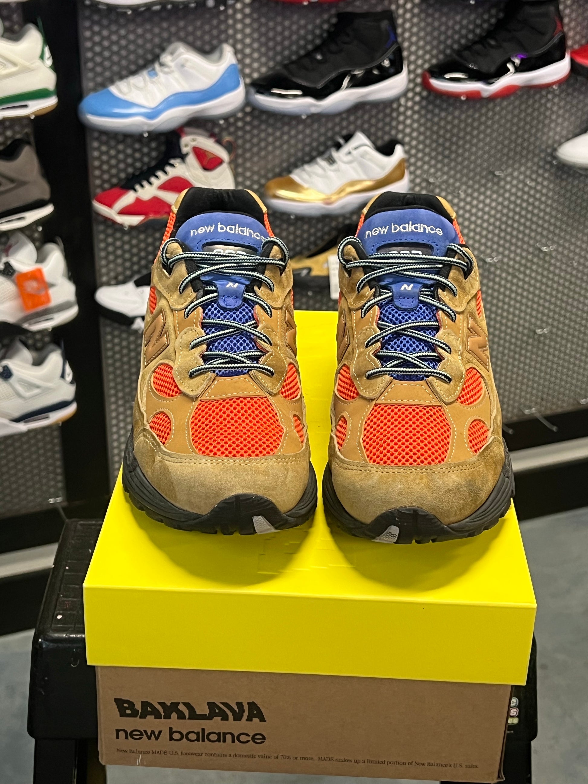 New Balance 992 MiUSA Action Bronson Tiger Eye