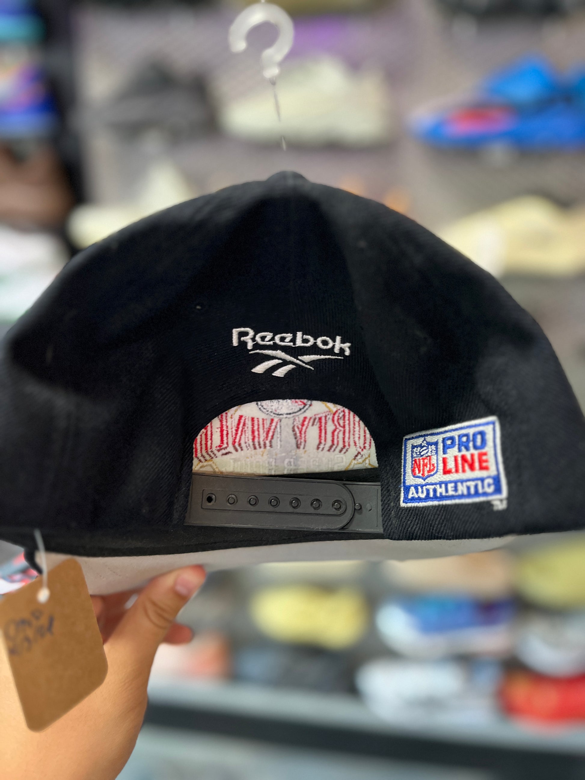 Vintage San Francisco 49ers 5x Super Bowl Champions Reebok Pro Line Snapback Hat OTF