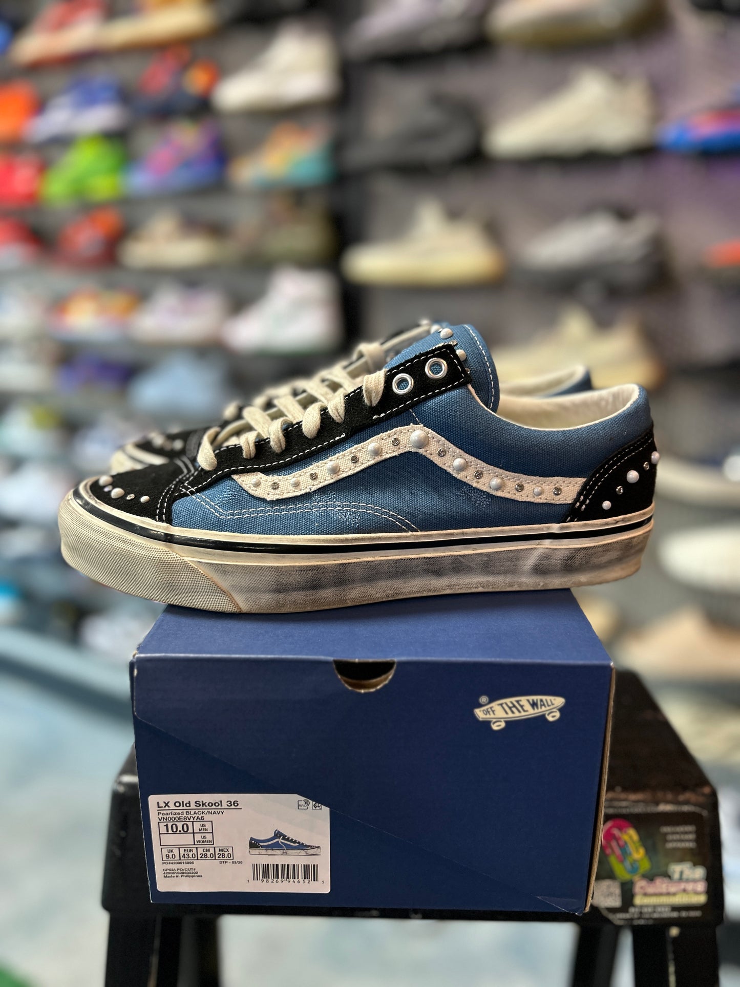 Vans LX Old Skool 36 Pearlized Pack Black Navy