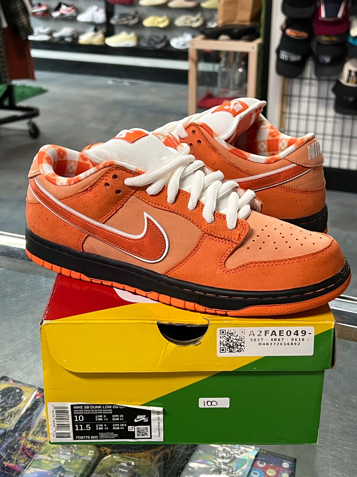 Nike SB Dunk Low Concepts Orange Lobster