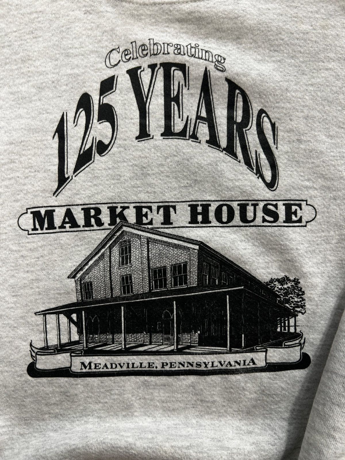 Vintage Celebrating 125 Years Market House Crewneck