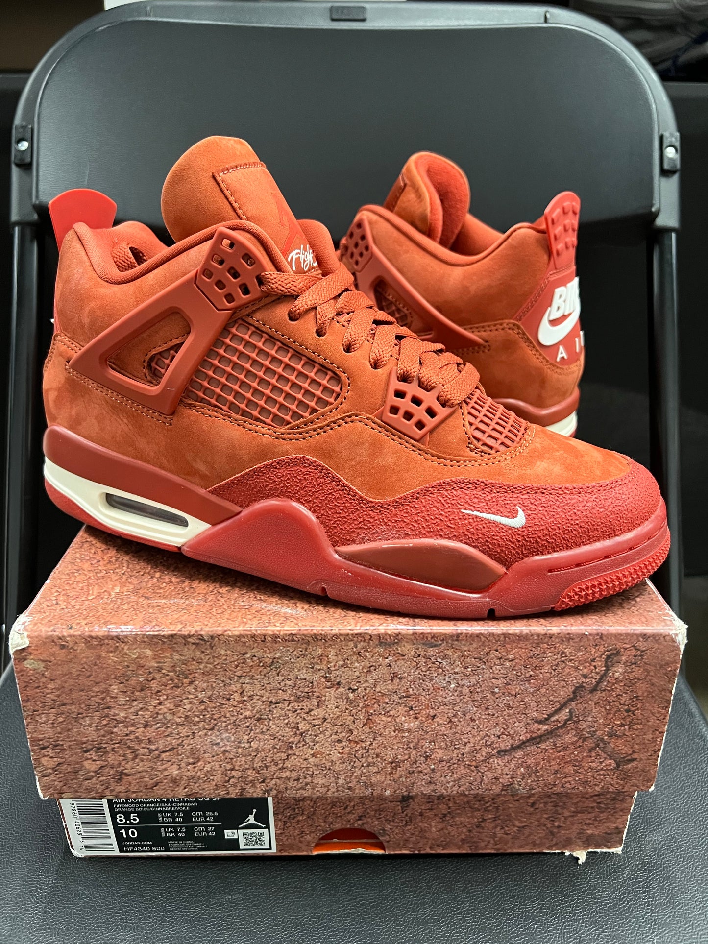 Air Jordan 4 Retro OG SP Nigel Sylvester Brick by Brick