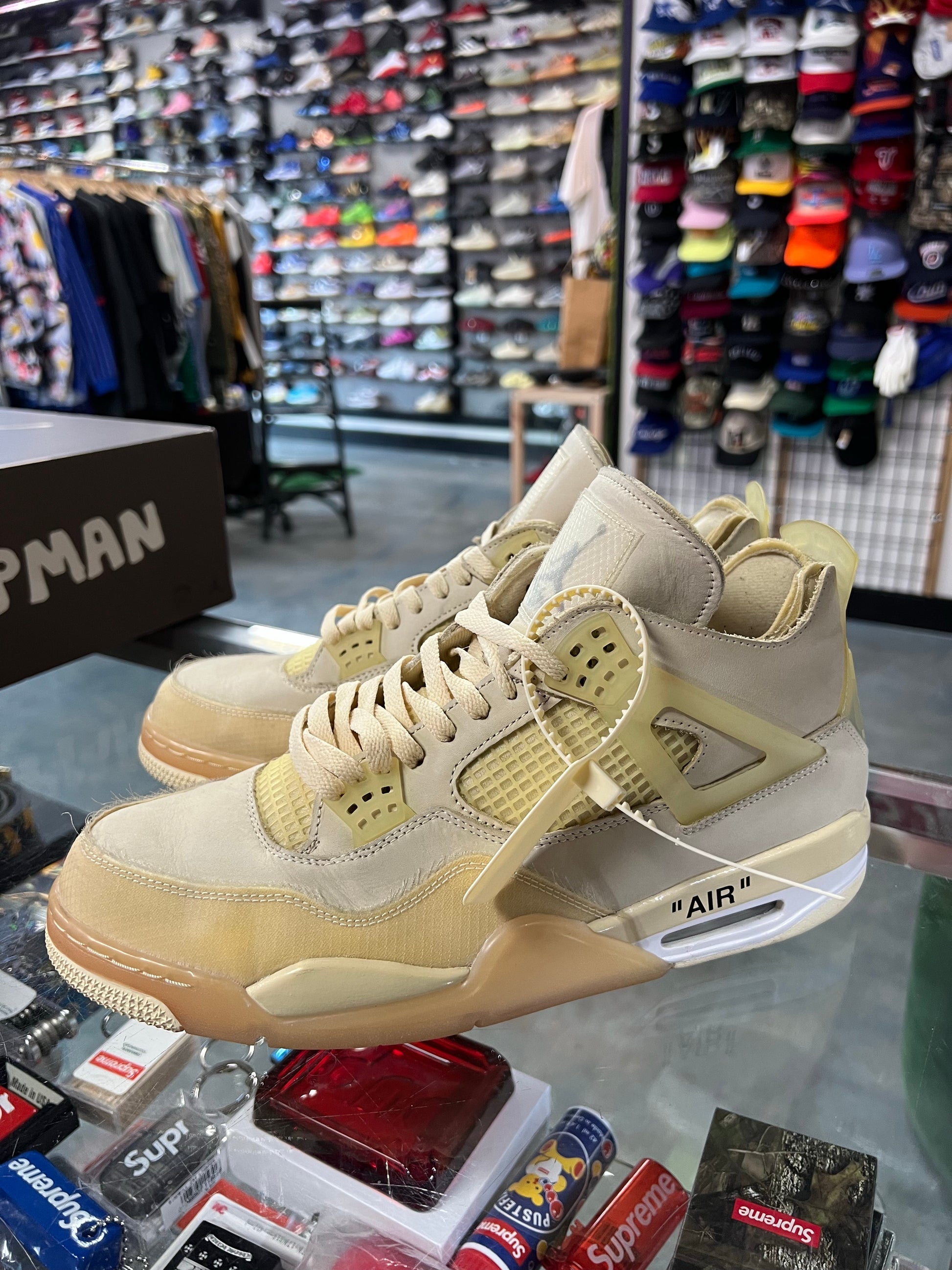 Jordan 4 Retro Off-White Sail (Women's)