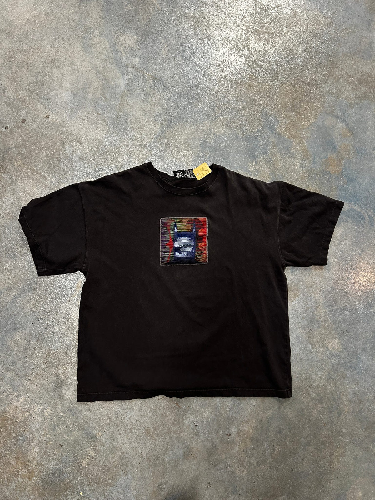 Vintage 1997 Batman & Robin Promo Lenticular Black Tee