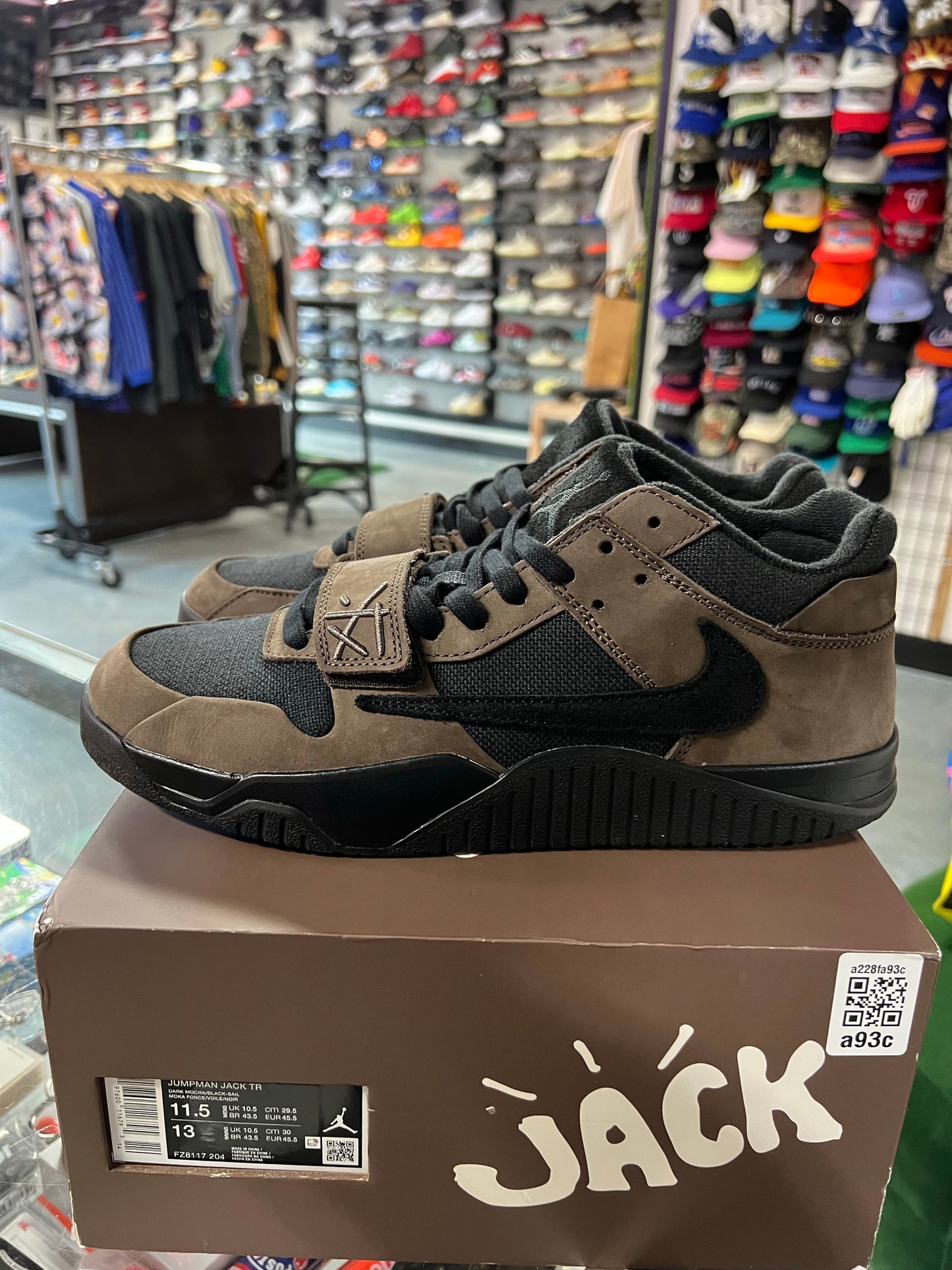 Jordan Jumpman Jack TR Travis Scott Dark Mocha