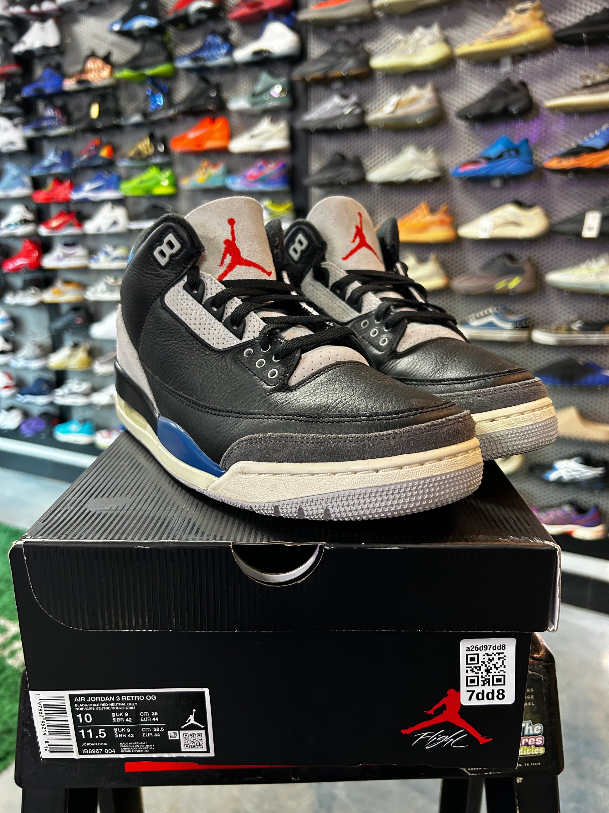 Jordan 3 Retro OG Rare Air (YA)