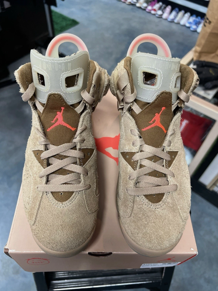 Jordan 6 Retro Travis Scott British Khaki
