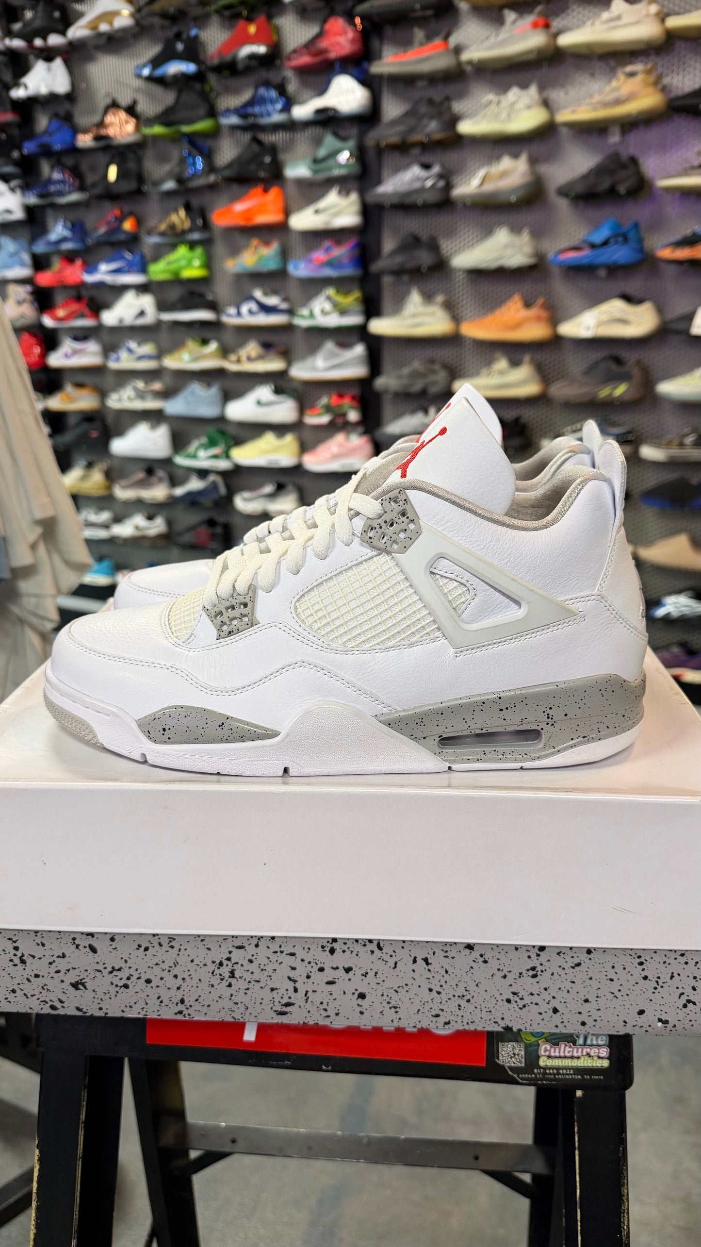 Jordan 4 Retro White Oreo (2021) (YCC)