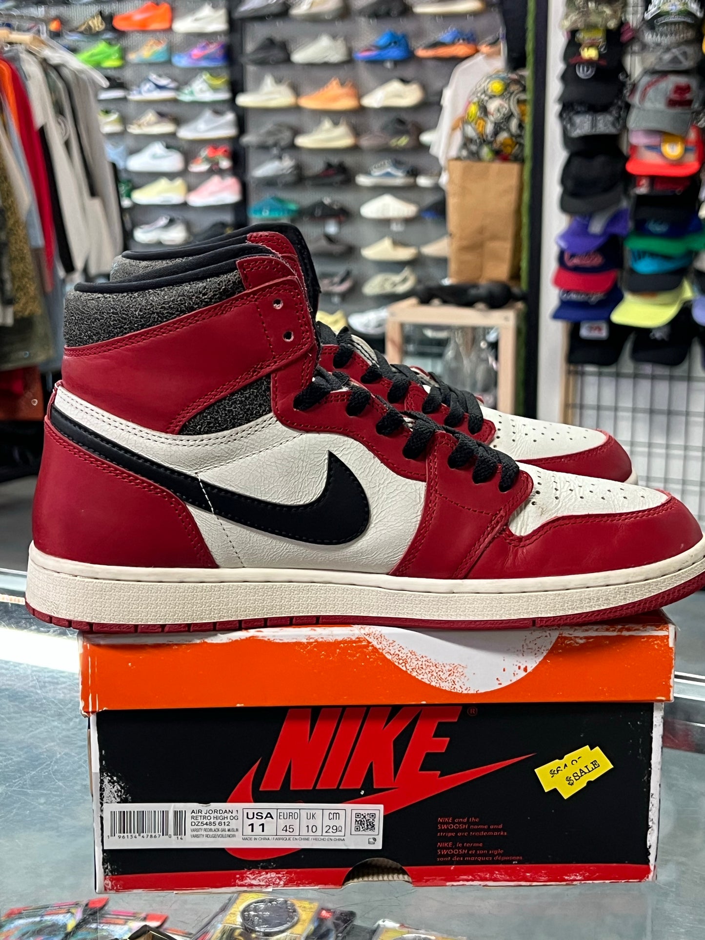 Jordan 1 Retro High OG Chicago Lost and Found
