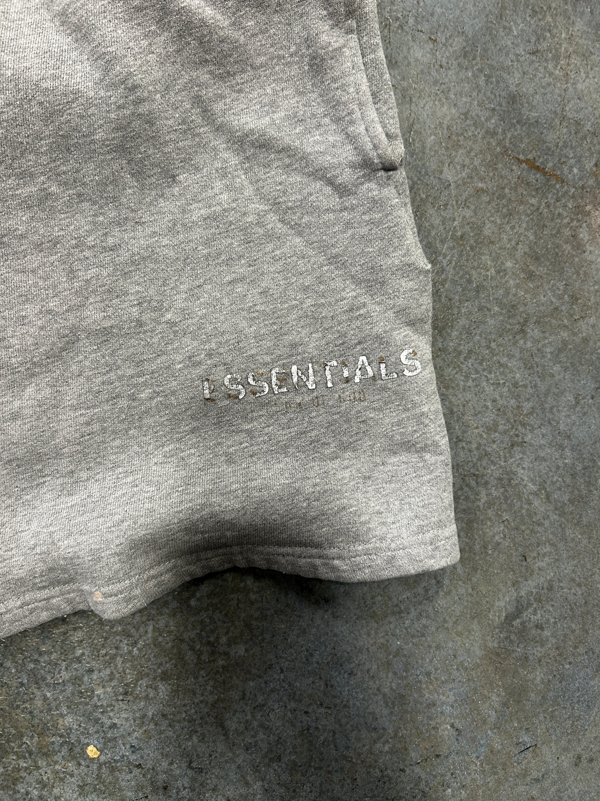 Fear Of God Essentials Grey Shorts