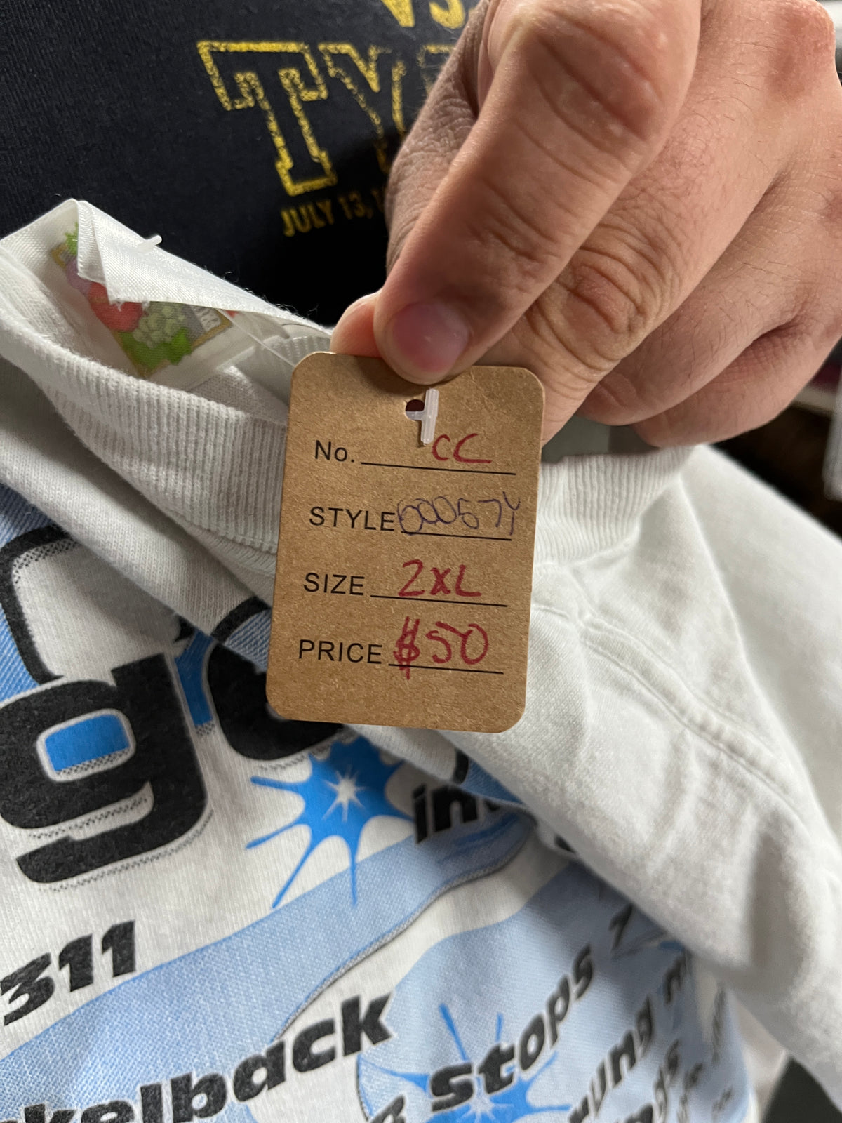 "2000 Edge Fest" White Tee B38