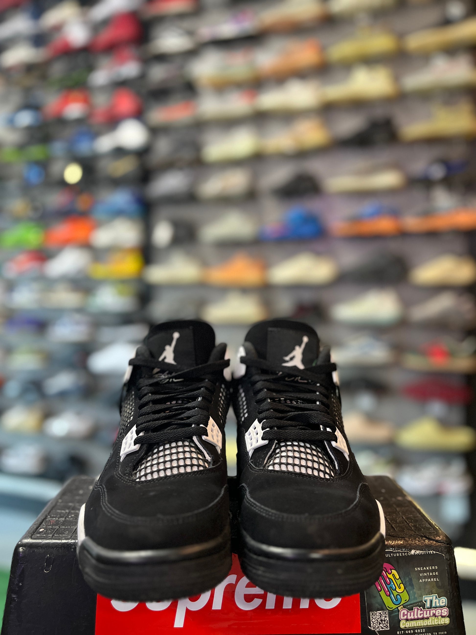 Jordan 4 Retro White Thunder (AC)