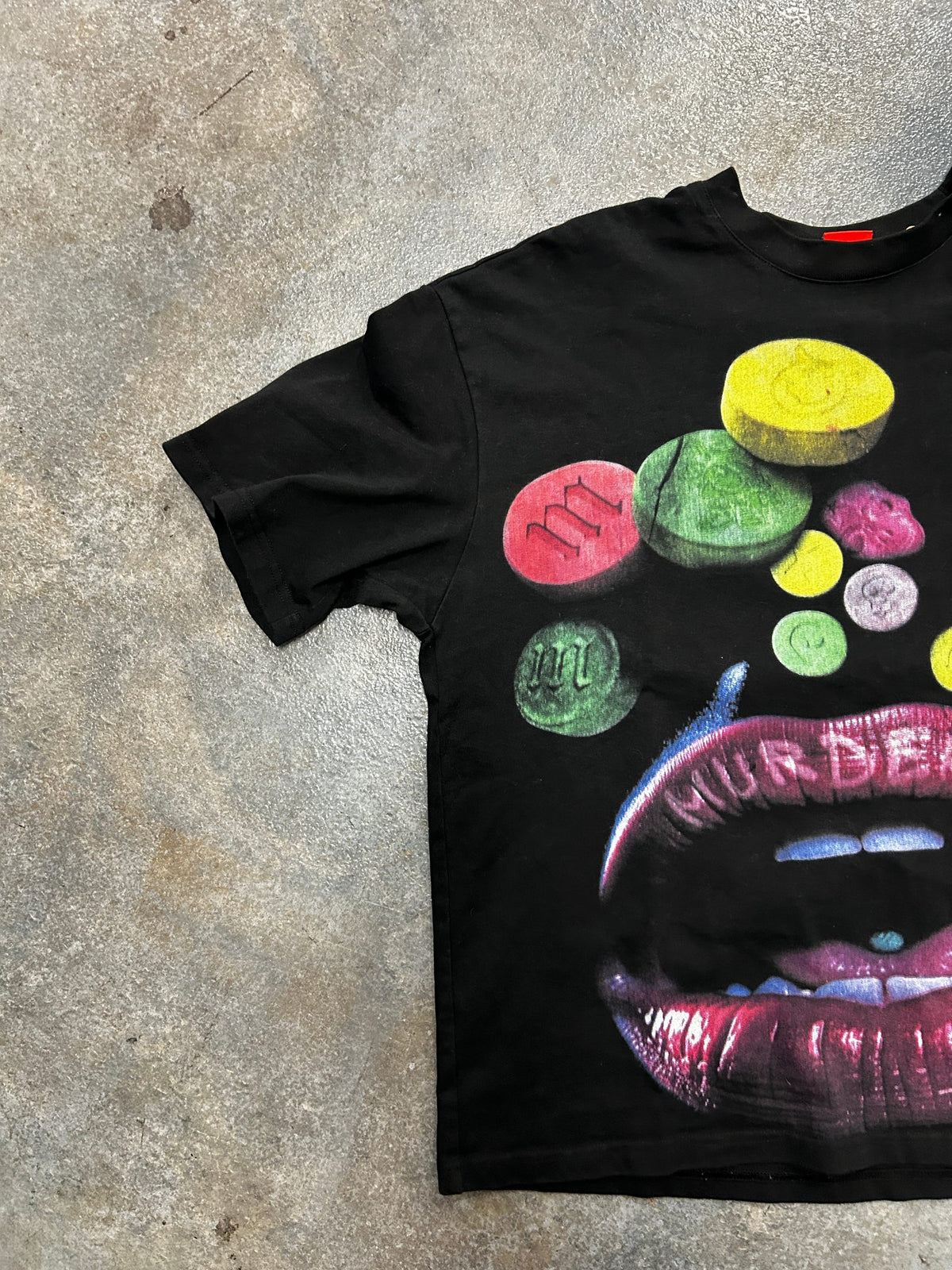 Murdered Color TABS Black Tee