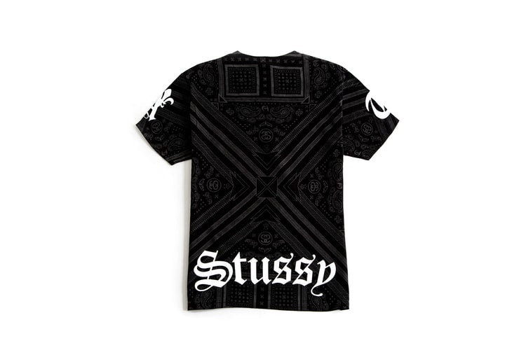 Stussy Bandana Black Tee