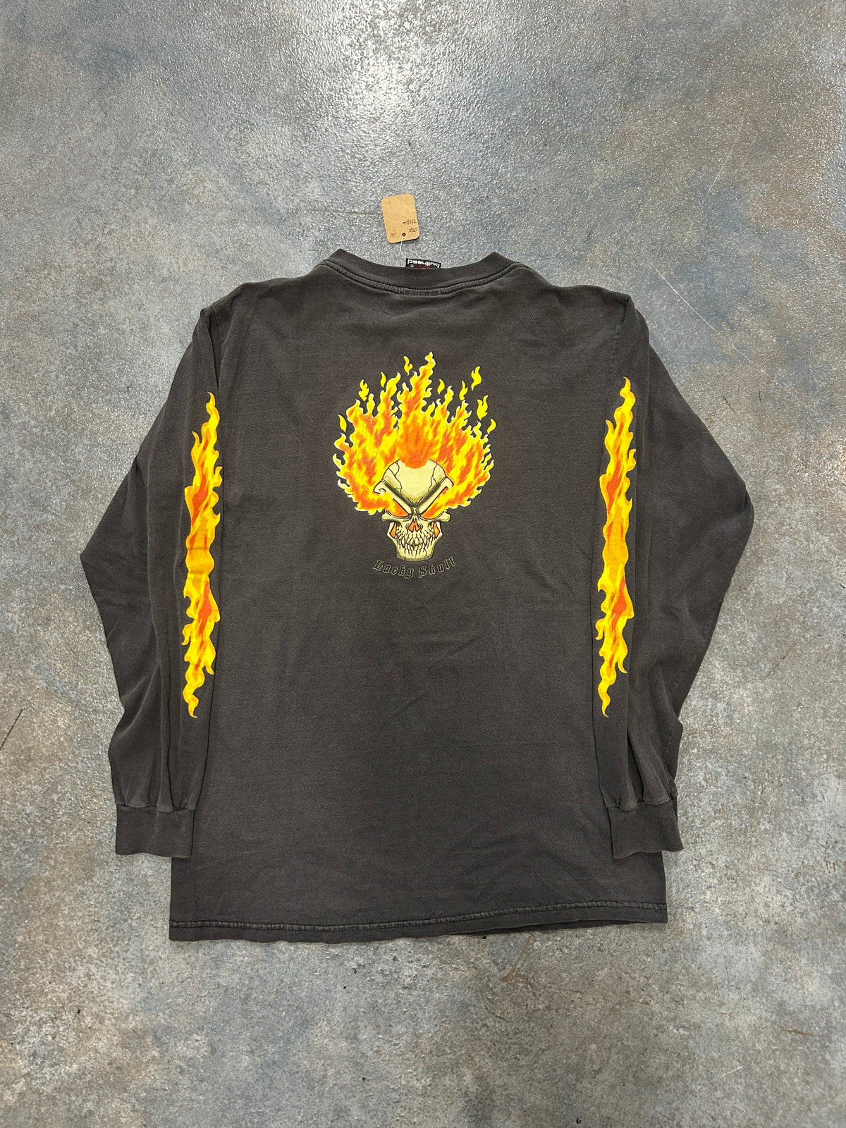 Bull Head Lucky Shell Black Long Sleeve Tee OTF (YC)
