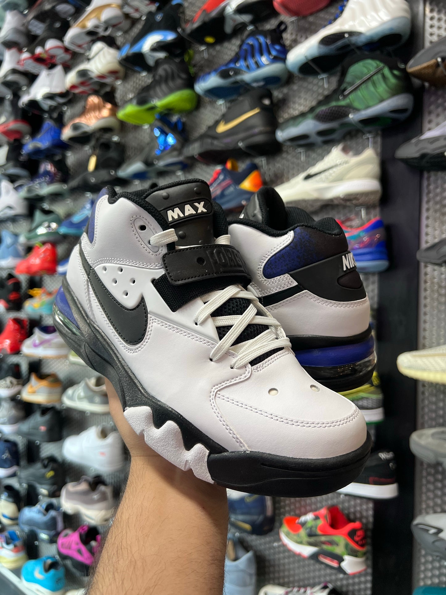 Nike Air Force Max White Black-Cobalt