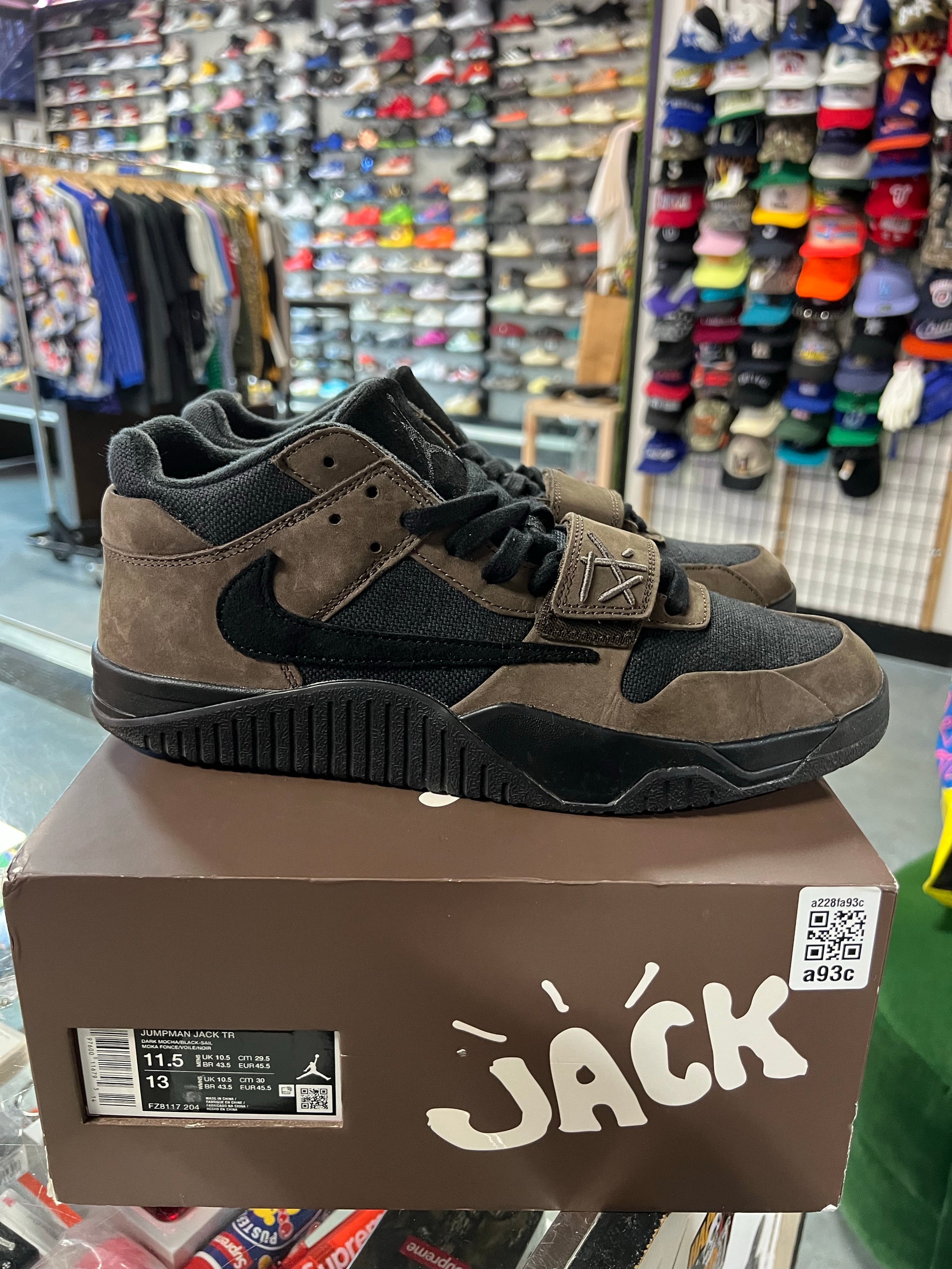 Jordan Jumpman Jack TR Travis Scott Dark Mocha