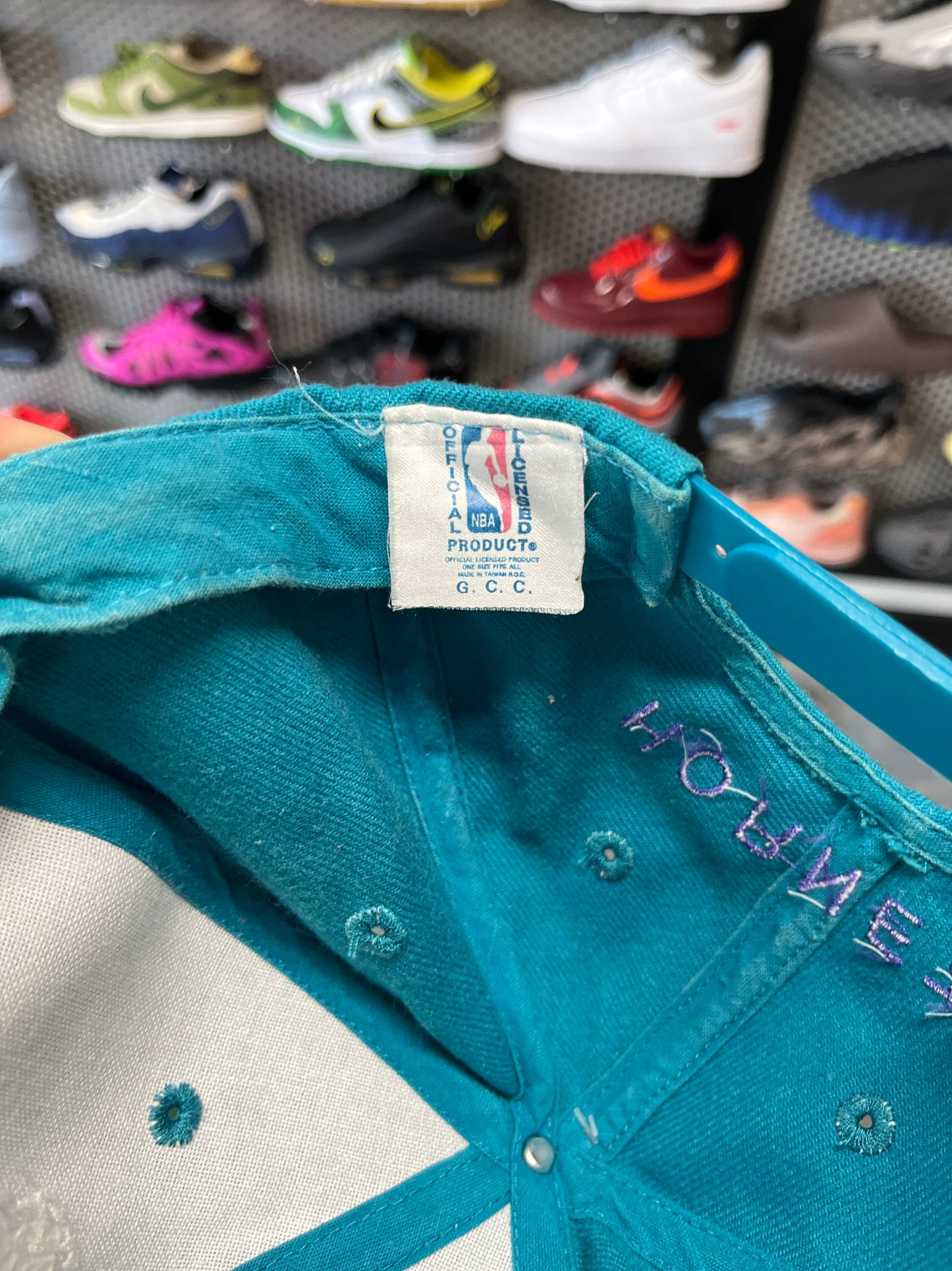Charlotte Hornets Flex Fitted Cap Hat NBA OTF