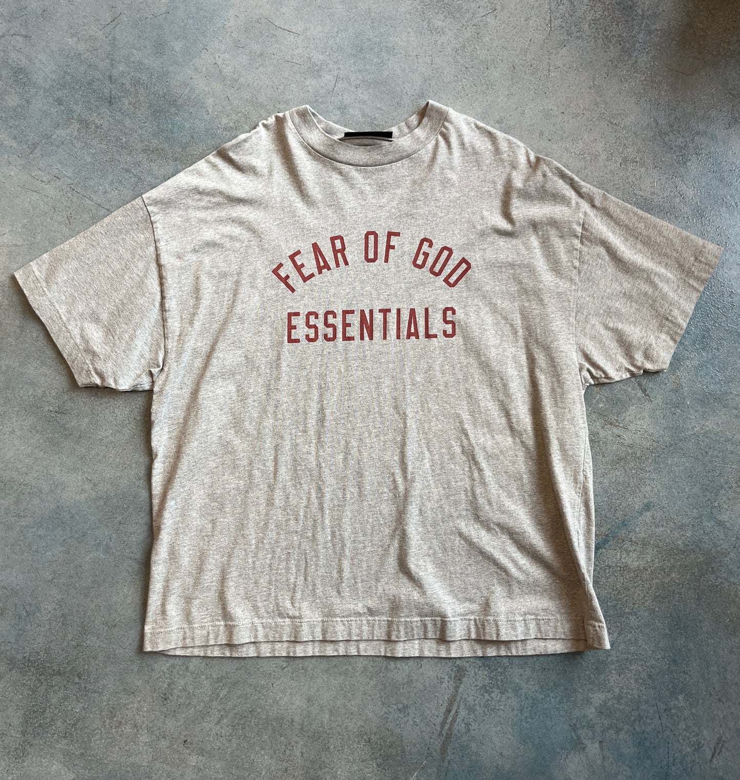 Fleece Essential Tee Grey OTF