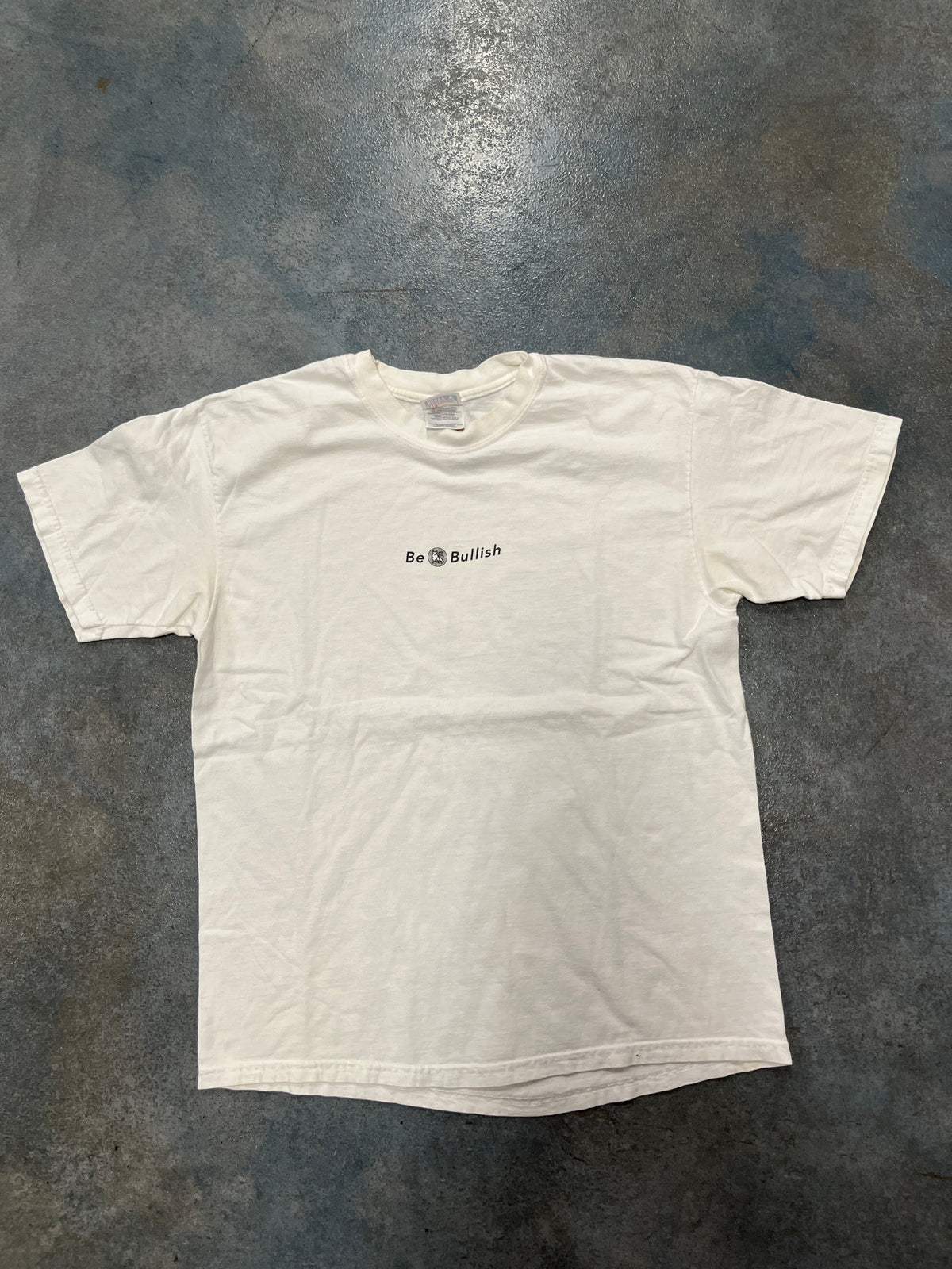 Be Bullish White Tee