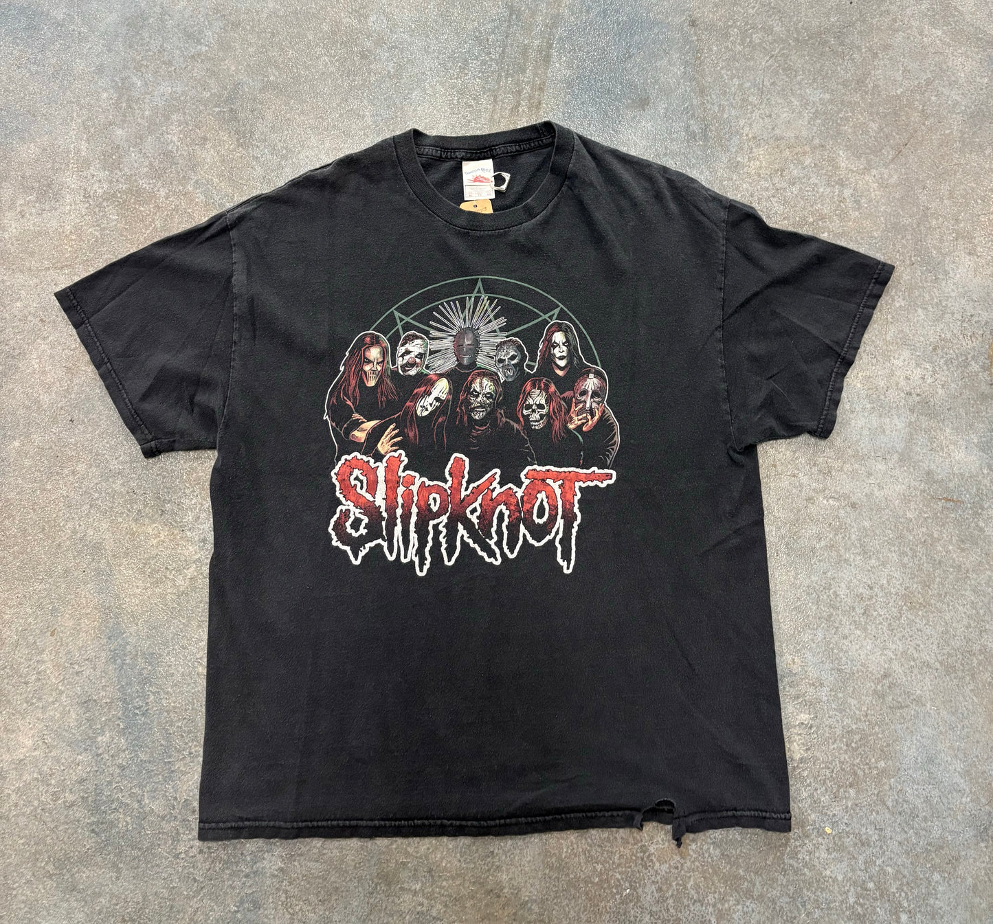 Slipknot Band Black Tee OTF (A)