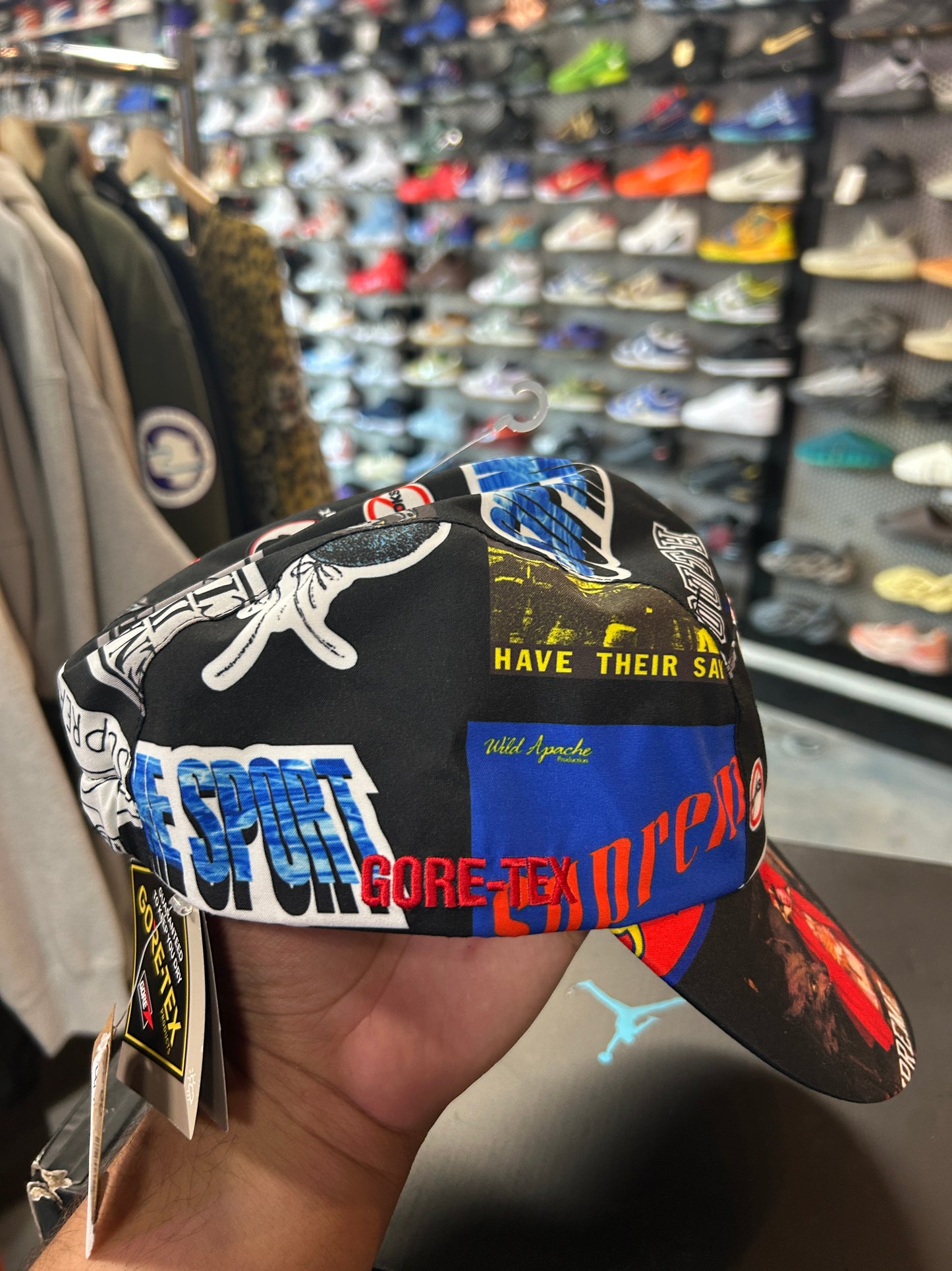 Supreme Gore-Tex Long Bill Camp Cap