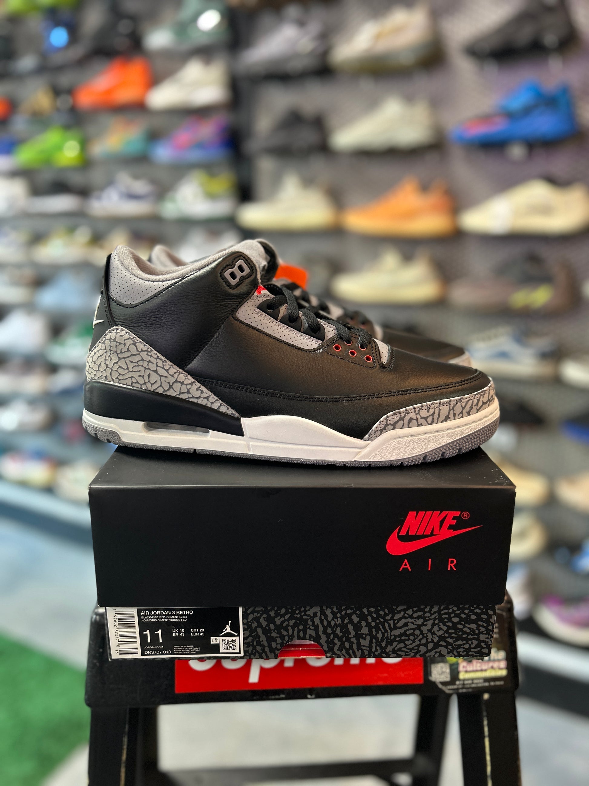 Jordan 3 Retro OG Black Cement (2024) (RCC)