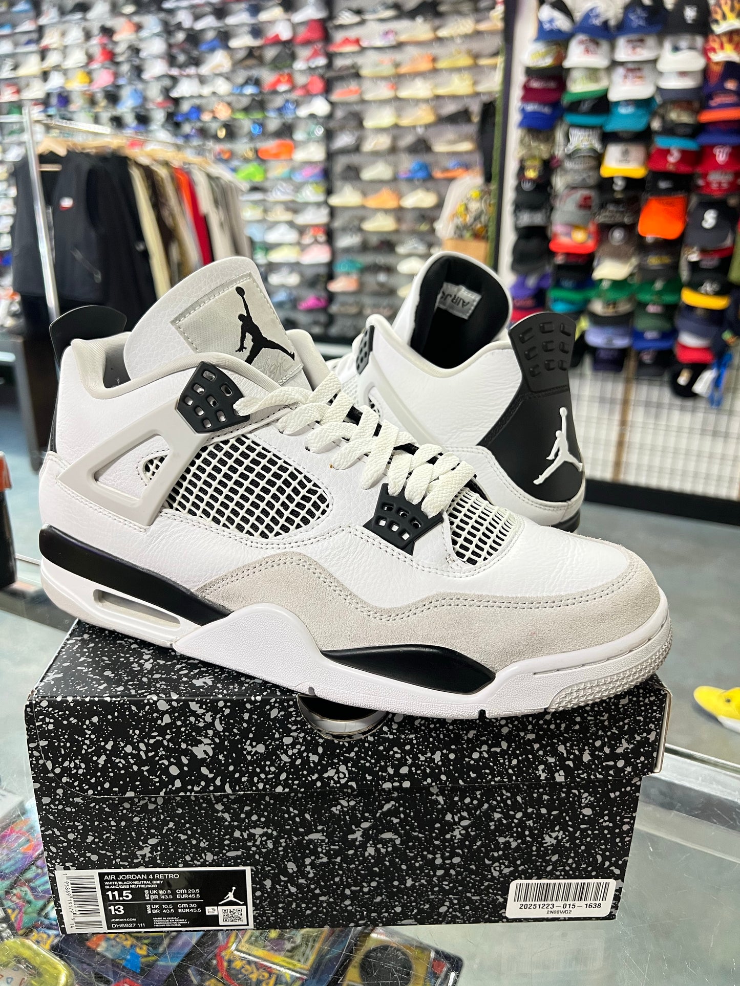 Jordan 4 Retro Military Black