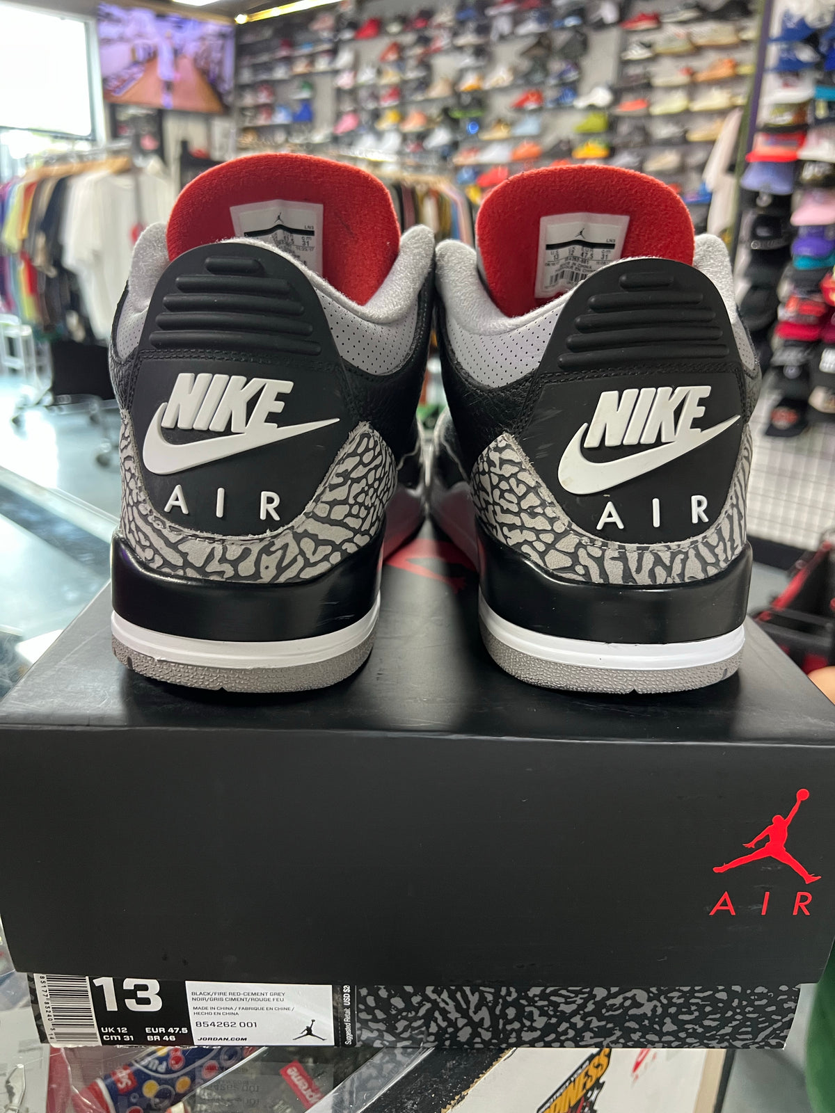 Jordan 3 Retro Black Cement (2018)
