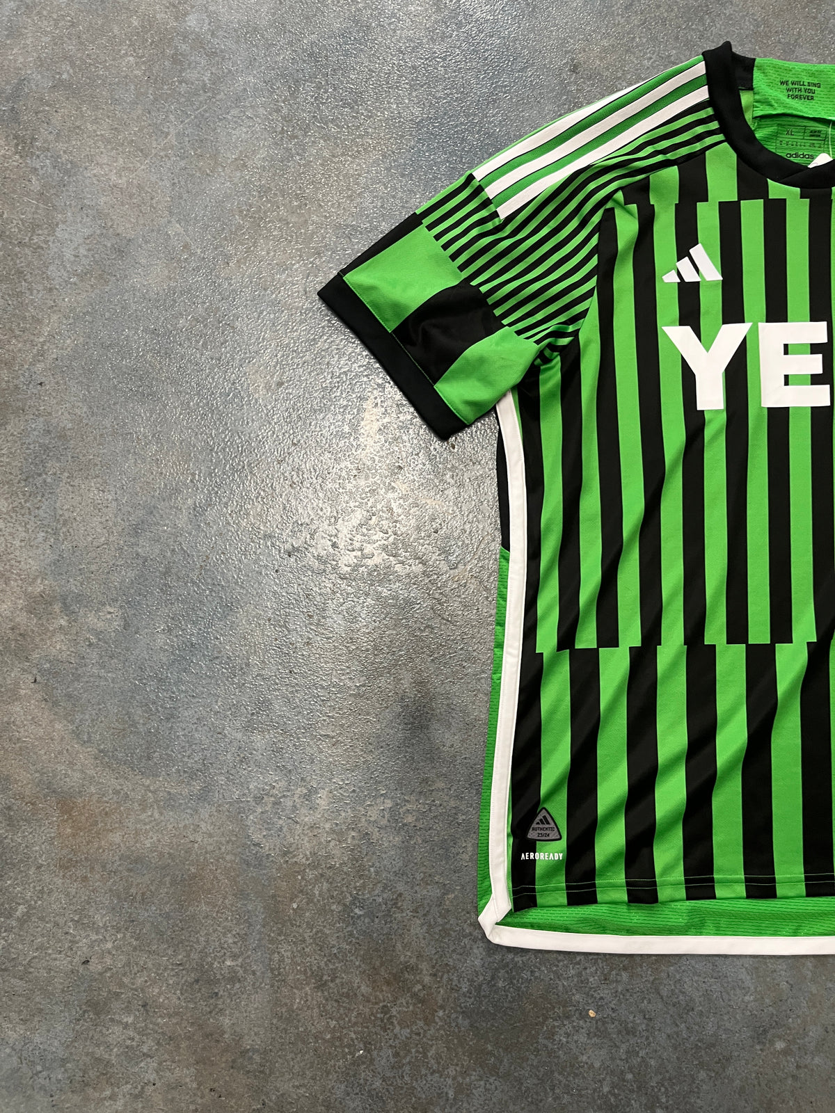Adidas Green FC 2023/24 Austin Home Jersey