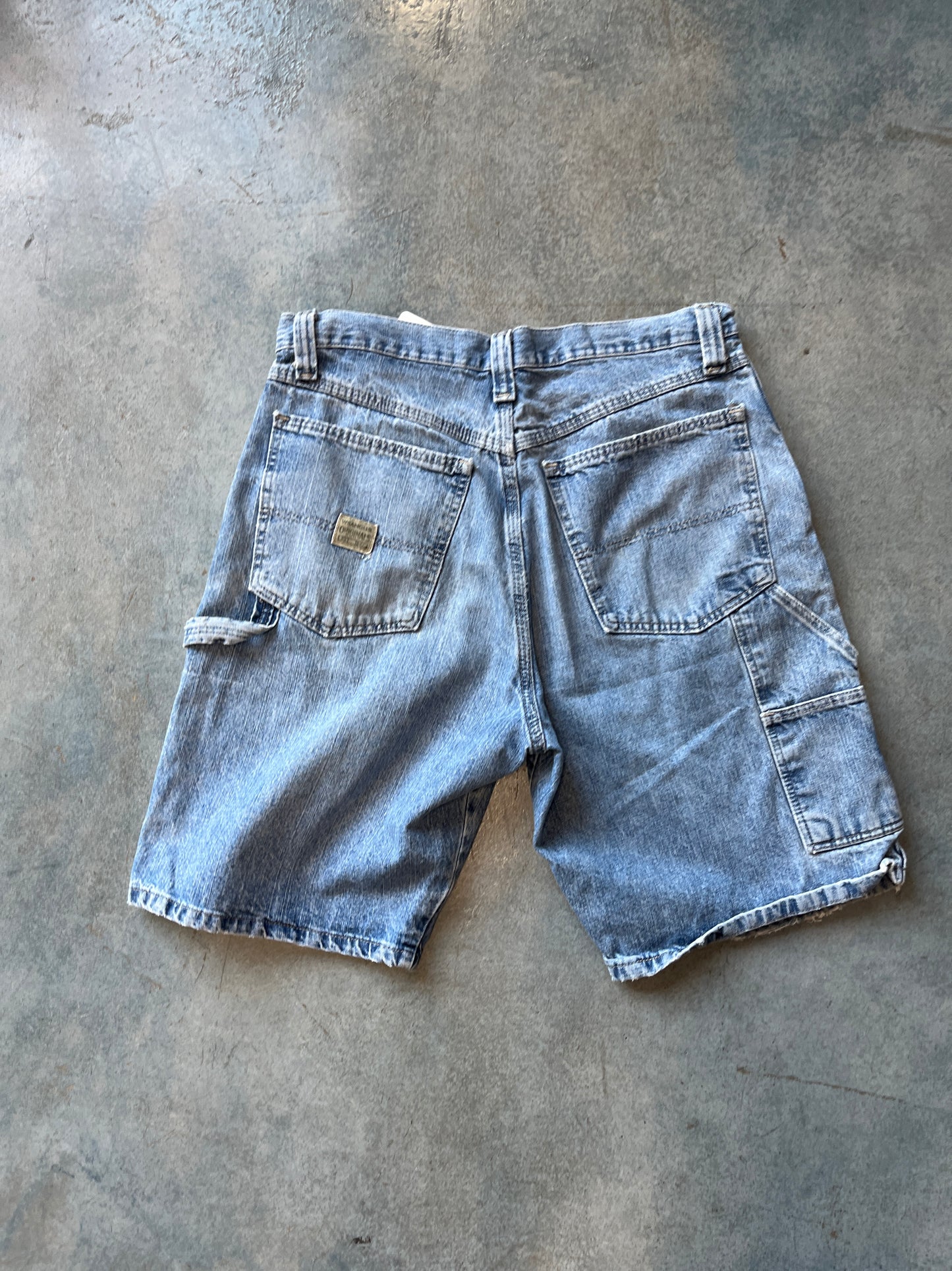 Wrangler Originals regular wash Faded Denim jorts OTF