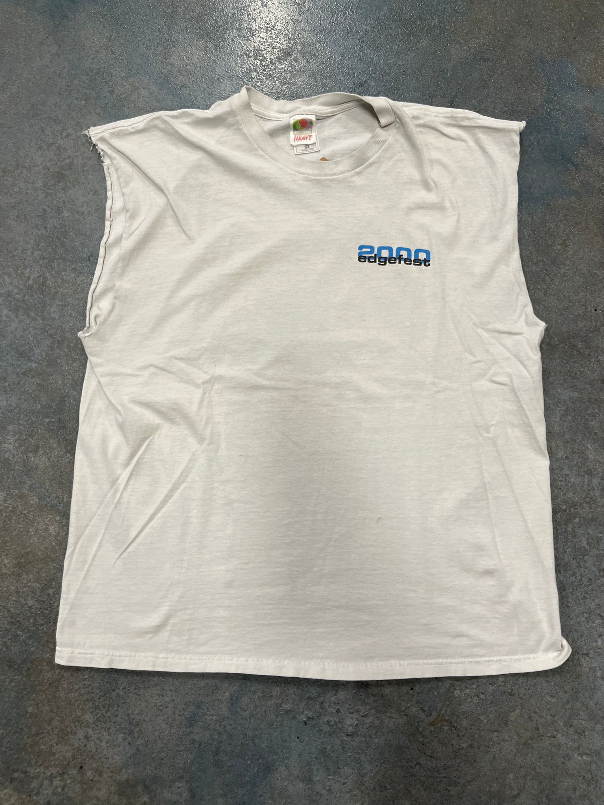 "2000 Edge Fest" White Tee B38