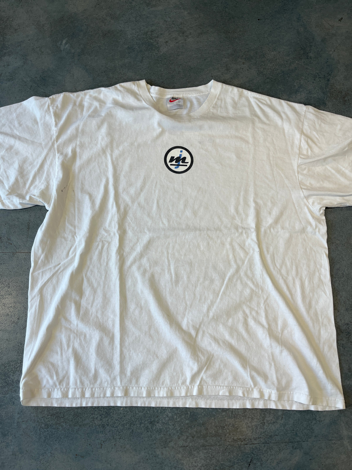 Nike MJ Nike White Tee (YC) B38