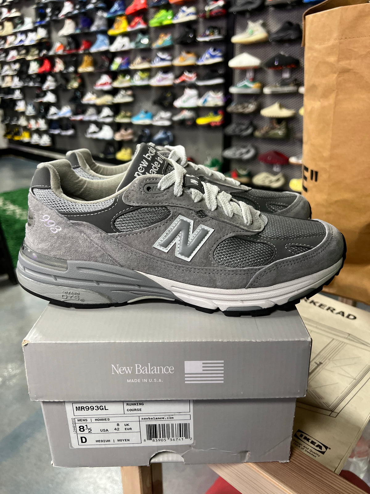 New Balance 993 MiUSA Grey
