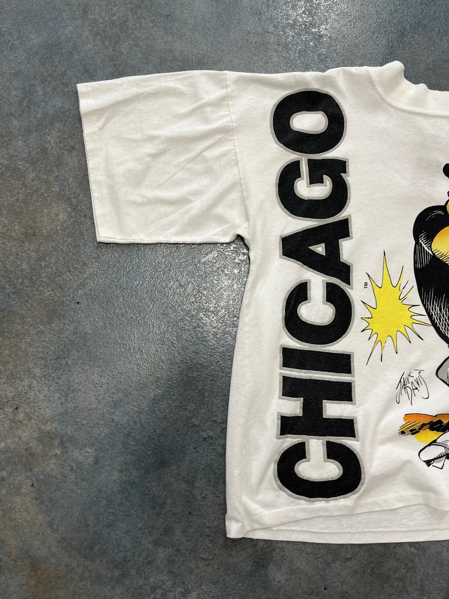 Vintage 90's White Sox Chicago White AOP OTF