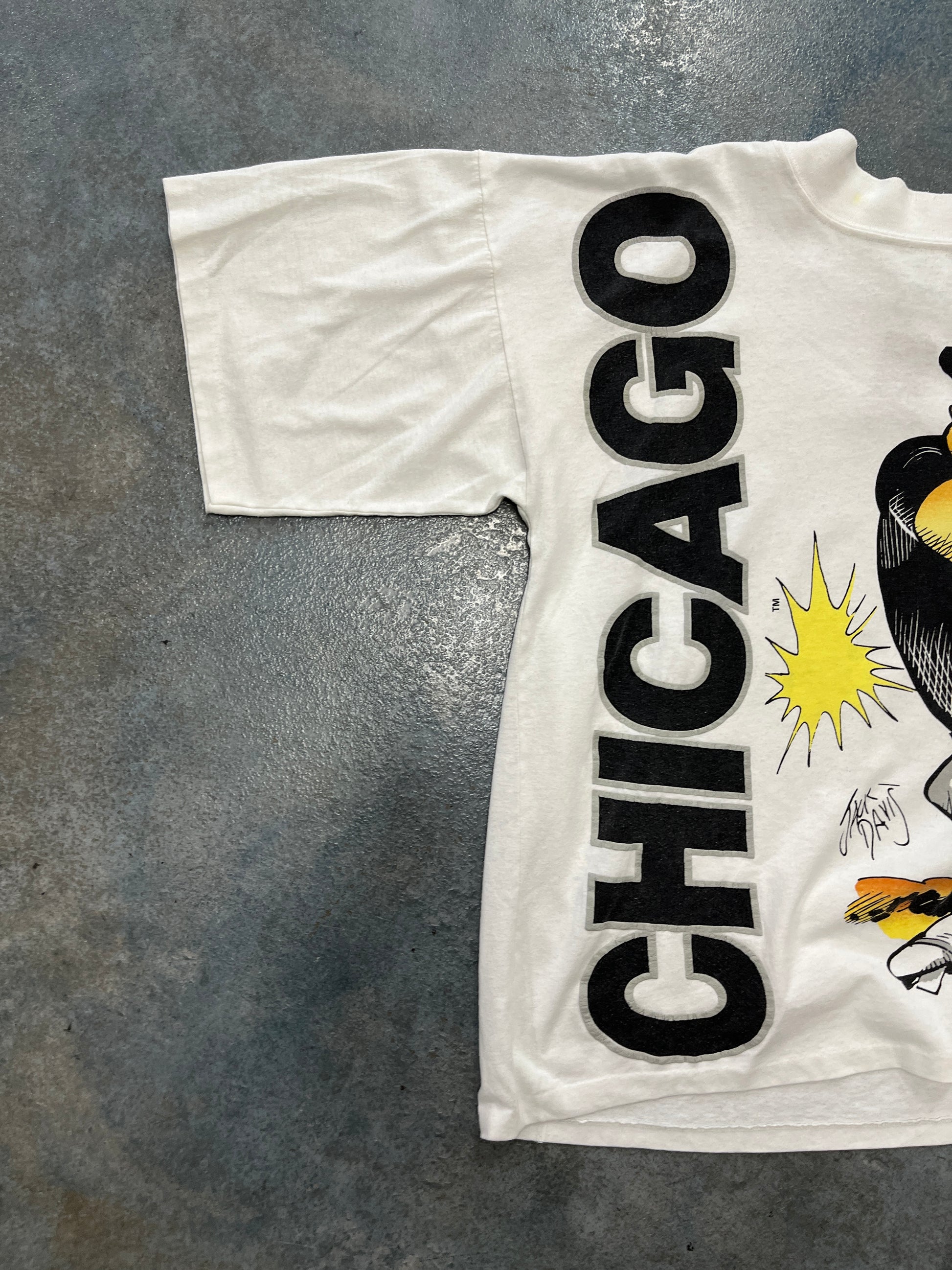 Vintage 90's White Sox Chicago White AOP OTF