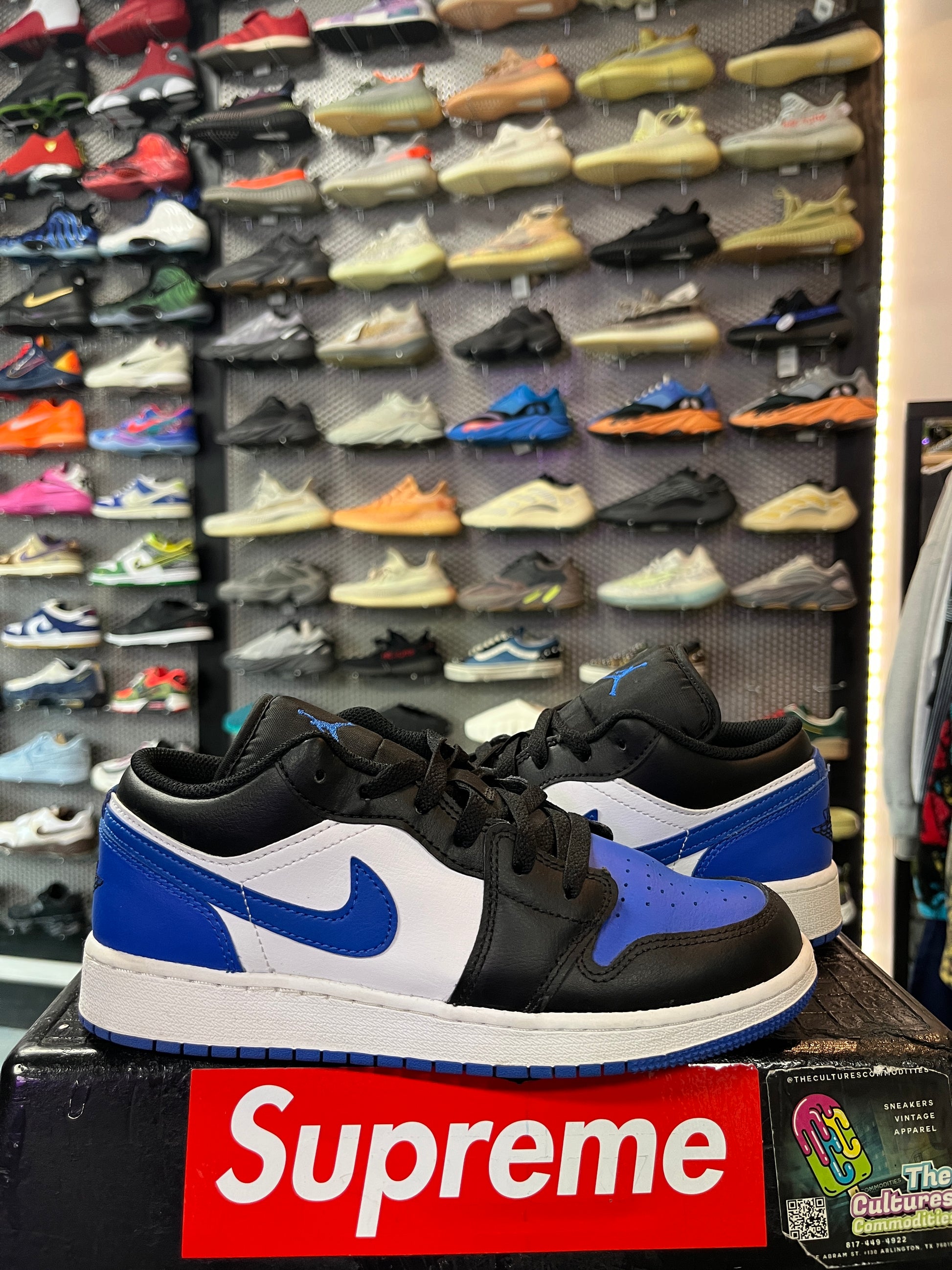 Jordan 1 Low SE Alternate Royal Toe (GS) (YC)
