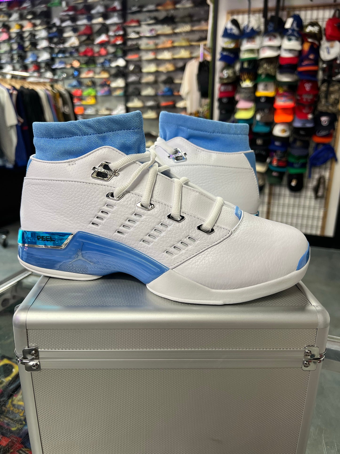 Jordan 17 Retro Low SP University Blue (2024) Brief Case Only