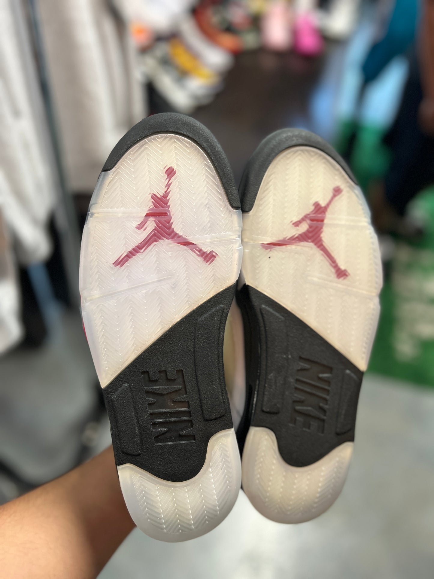 Jordan 5 Retro Fire Red Silver Tongue (2020) (IC)