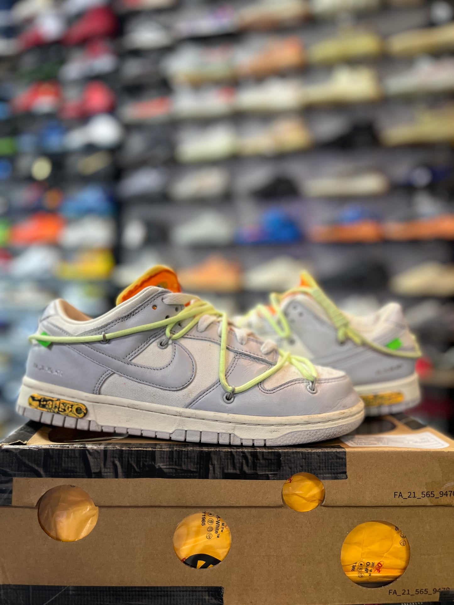 Nike Dunk Low Off-White Lot 43 (TC)