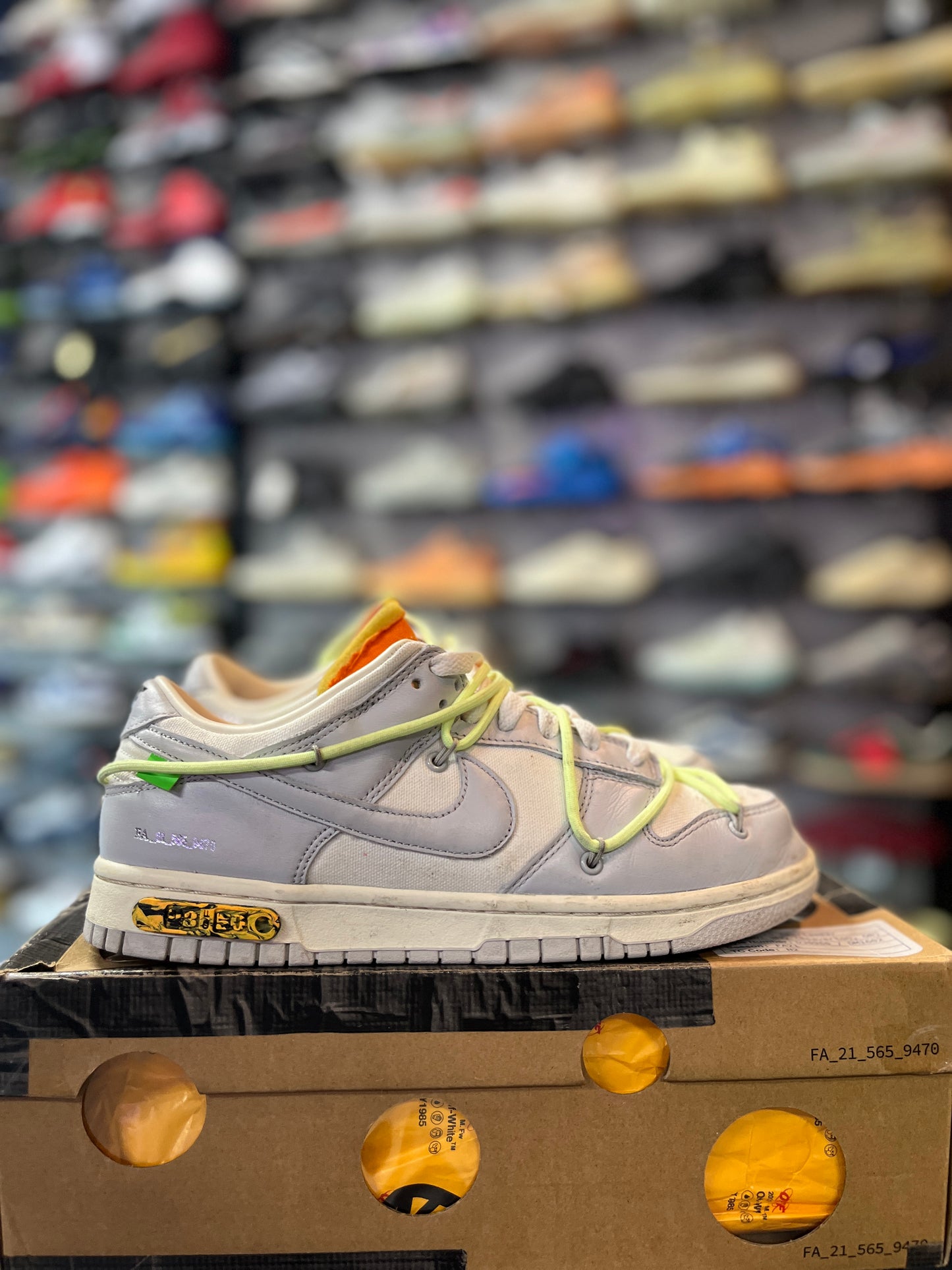 Nike Dunk Low Off-White Lot 43 (TC)