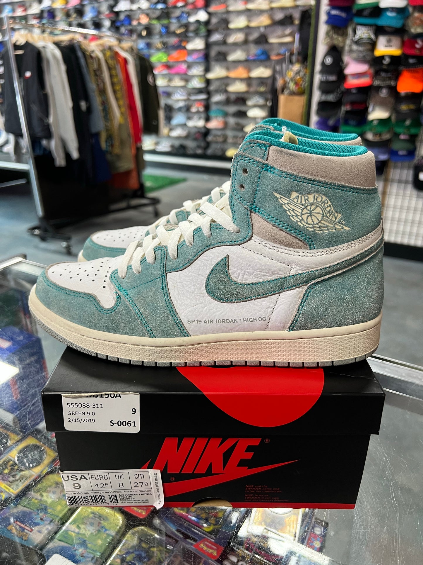 Jordan 1 Retro High Turbo Green