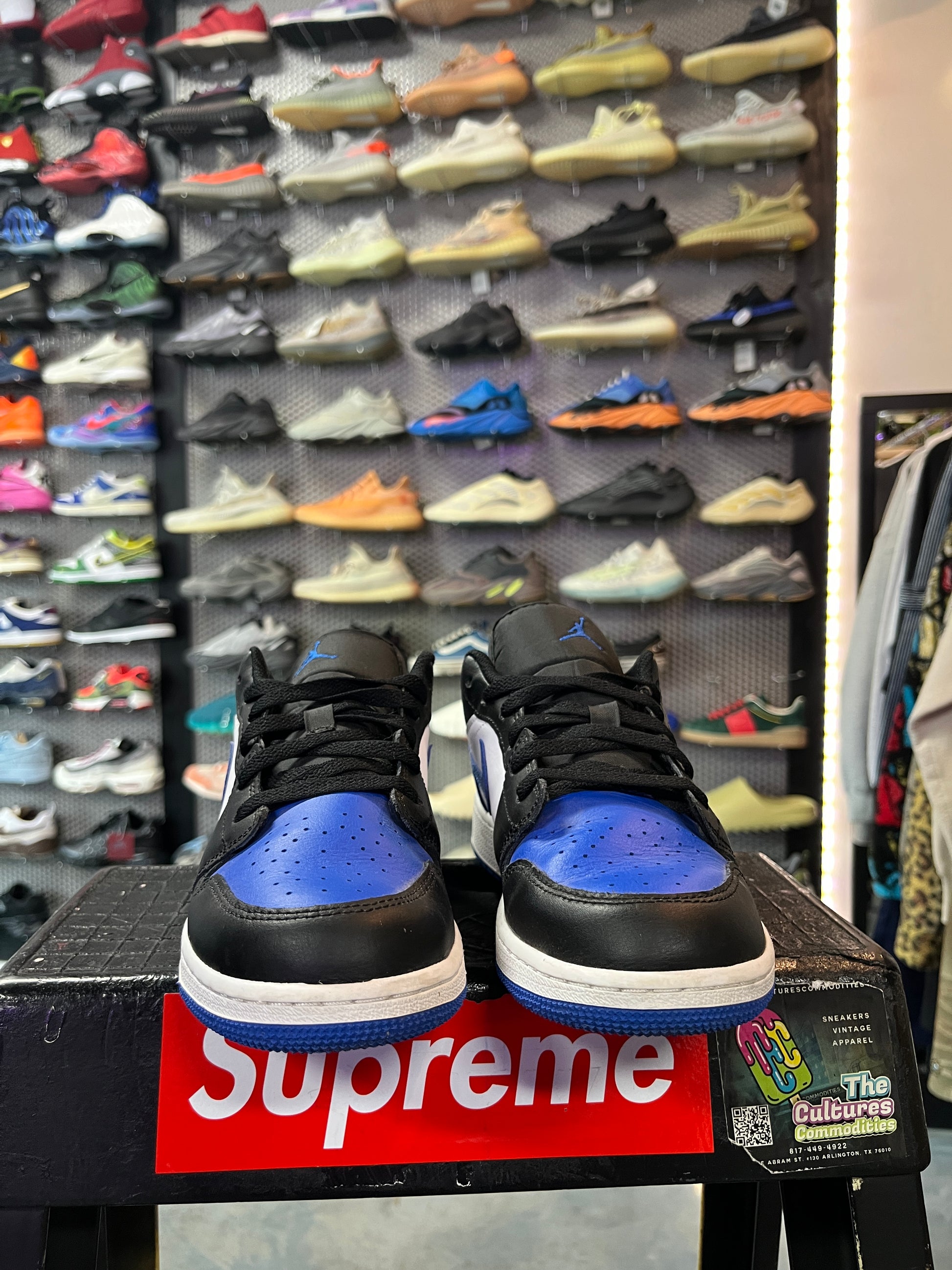 Jordan 1 Low SE Alternate Royal Toe (GS) (YC)