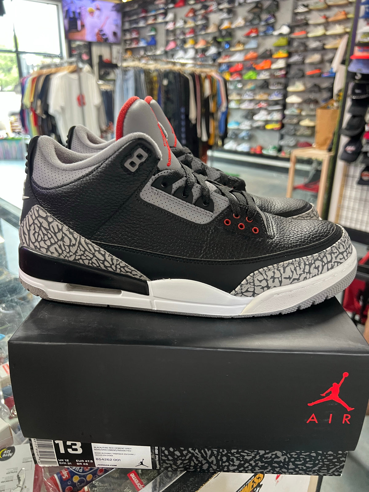 Jordan 3 Retro Black Cement (2018)